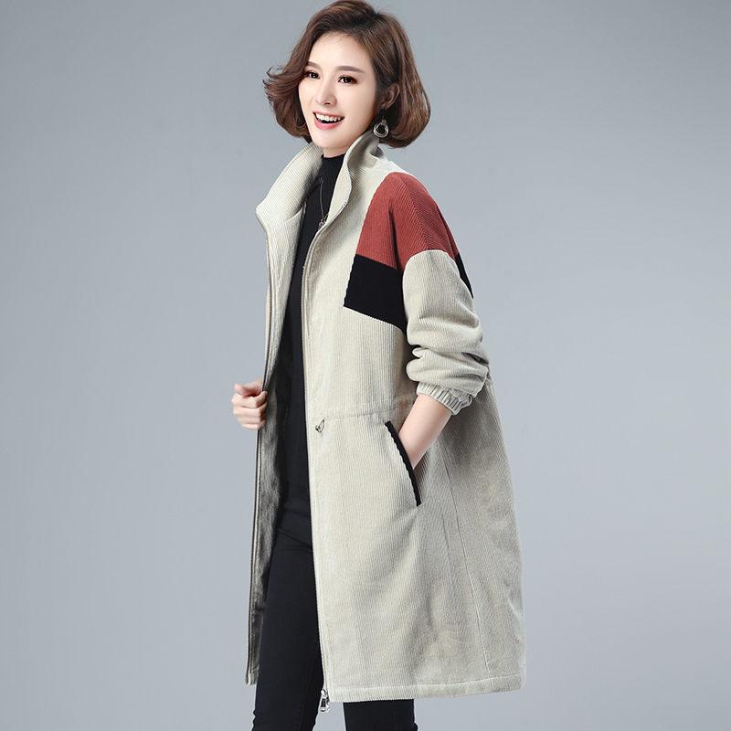 Women's Jackets Corduroy Quilted Jacket Mid-Length Autumn And Winter 2023 Casual Loose All-Match Thick Padded Coat Outerwear Y57, Beige
Women's Jackets Corduroy Quilted Jacket Mid-Length Autumn And Winter 2023 Casual Loose All-Match Thick Padded Coat Outerwear Y57, Beige