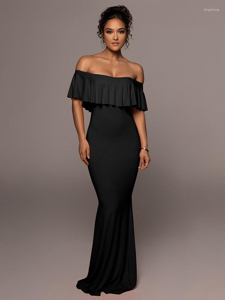 Casual Dresses Hirigin Party Elegant Maxi Dress For Women Off Shoulder Strapless Sleeveless Backless Night Club Long Vestido Summer 2023, Black
Casual Dresses Hirigin Party Elegant Maxi Dress For Women Off Shoulder Strapless Sleeveless Backless Night Club Long Vestido Summer 2023, Black
