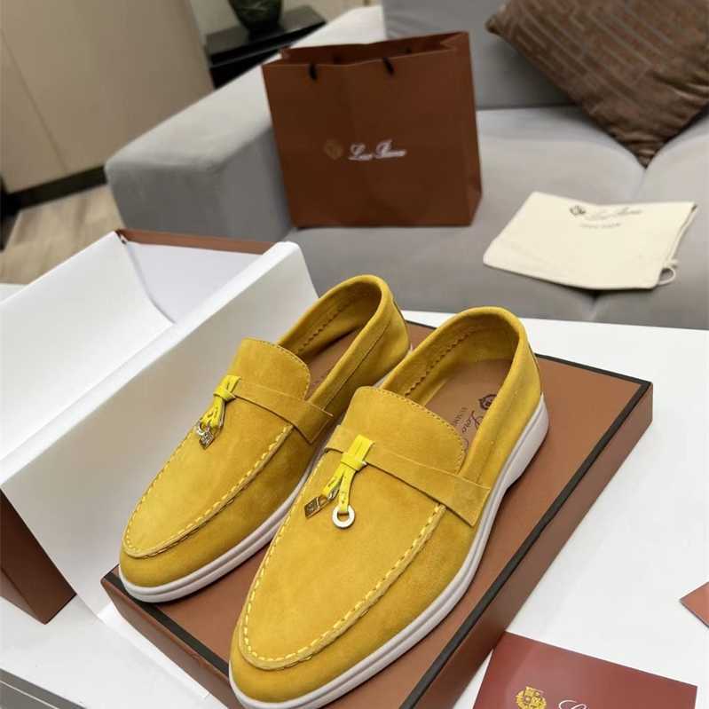 Italy Original Designer Shoes Rolopiana LP new Lefu shoes Women's single-footed cow suede slip-on couple's comfortable versatile flat-bottomed loafers, Deep space ash
Italy Original Designer Shoes Rolopiana LP new Lefu shoes Women's single-footed cow suede slip-on couple's comfortable versatile flat-bottomed loafers, Deep space ash