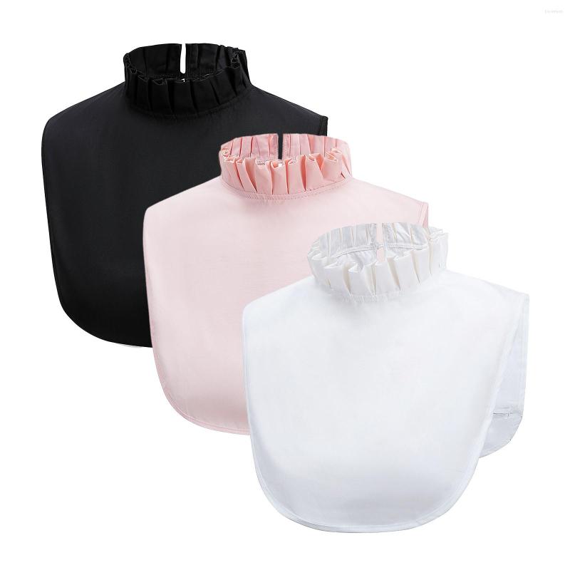 Women's Blouses Ruffle Stand Collar Fake Collars Decoration Blouse Detachable Shirt Sweater False Top Women Apparel Accessories, White
Women's Blouses Ruffle Stand Collar Fake Collars Decoration Blouse Detachable Shirt Sweater False Top Women Apparel Accessories, White