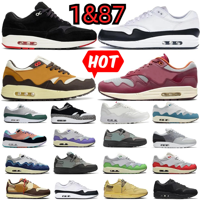 Air max 1 87 Running Shoes Airmaxs Wotherspoon Pattas Sean Waves Noise Aqua Monarch Travis Cactus Jack Baroque Anniversary Royal Mens Women Trainer Sneakers, 35
Air max 1 87 Running Shoes Airmaxs Wotherspoon Pattas Sean Waves Noise Aqua Monarch Travis Cactus Jack Baroque Anniversary Royal Mens Women Trainer Sneakers, 35