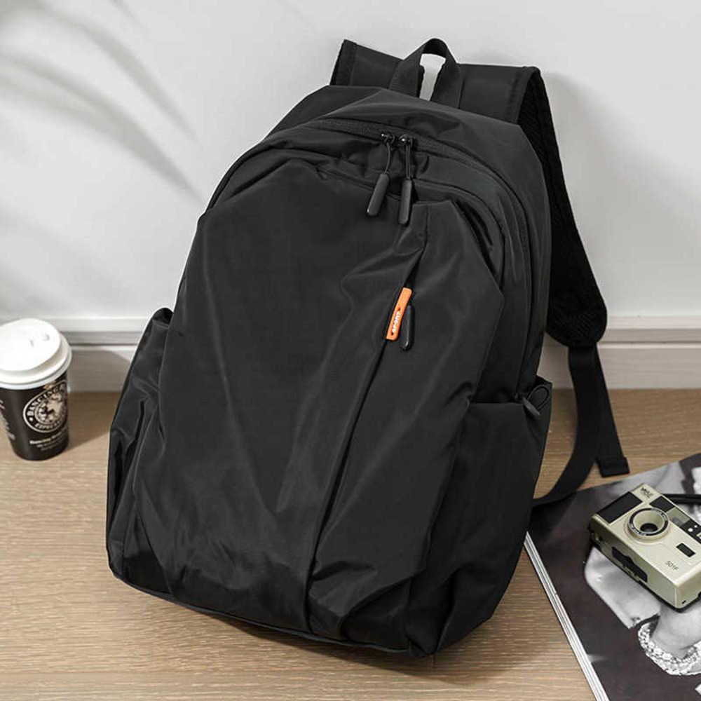 Backpack Style Large capacity backpack leisure fashion Young College Student Computer Travel Bag 221222, Black-
Backpack Style Large capacity backpack leisure fashion Young College Student Computer Travel Bag 221222, Black-