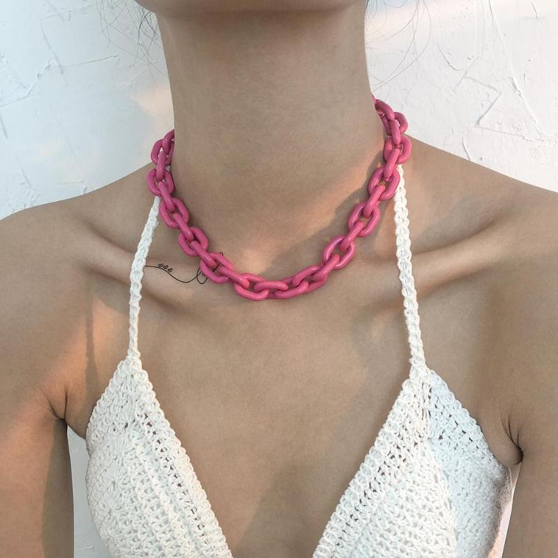 Choker Lalynnly Bohemia Resin Multicolorful Necklaces For Women Hip Hop Necklace Cuban Chain Jewelry Accessories N9032
Choker Lalynnly Bohemia Resin Multicolorful Necklaces For Women Hip Hop Necklace Cuban Chain Jewelry Accessories N9032