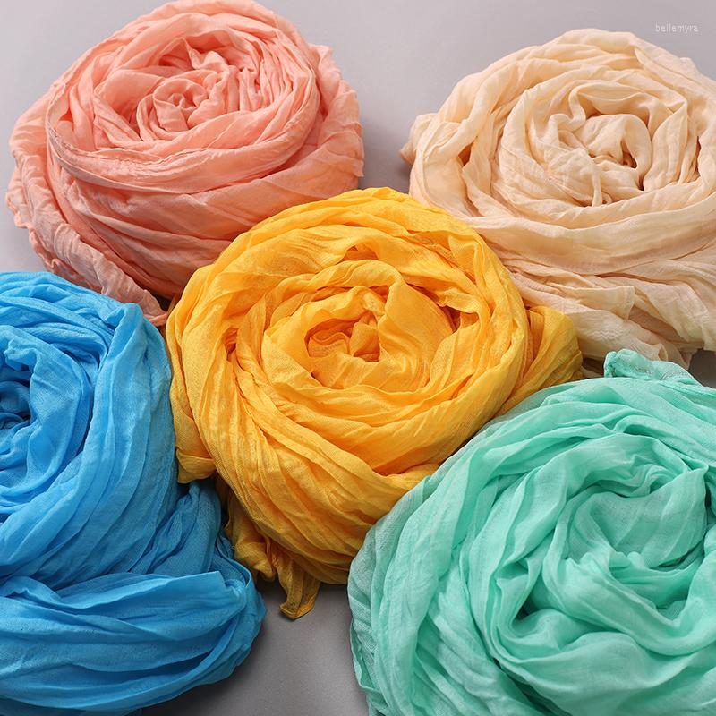 Ethnic Clothing Summer Solid Color Crinkle Hijab Scarf Pleated Cotton Linen Headscarf Muslim For Women Headband Islamic Long Pashmina
Ethnic Clothing Summer Solid Color Crinkle Hijab Scarf Pleated Cotton Linen Headscarf Muslim For Women Headband Islamic Long Pashmina