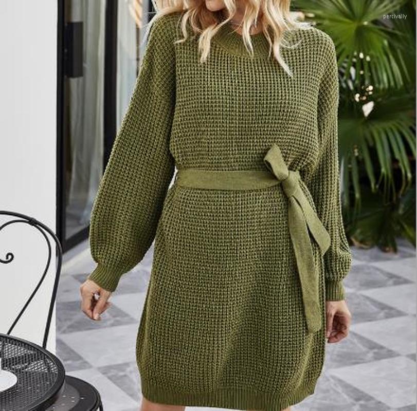 Women' Sweaters 2023 Autumn And Winter Round Neck Knitted Sweater Ladies Long-sleeved Mid-length Pullover Solid Dress, Green
Women' Sweaters 2023 Autumn And Winter Round Neck Knitted Sweater Ladies Long-sleeved Mid-length Pullover Solid Dress, Green