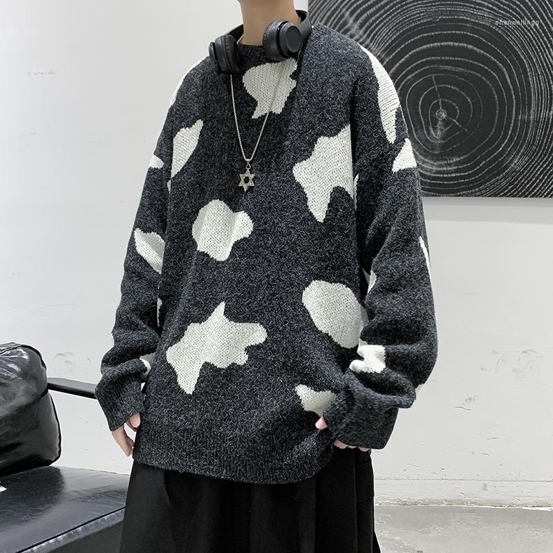 Men's Sweaters Winter Cloud Sweater Men Warm Fashion Printing Knitted Pullover Korean Loose Long Sleeve Mens Jumper Clothes -2XL, Black
Men's Sweaters Winter Cloud Sweater Men Warm Fashion Printing Knitted Pullover Korean Loose Long Sleeve Mens Jumper Clothes -2XL, Black