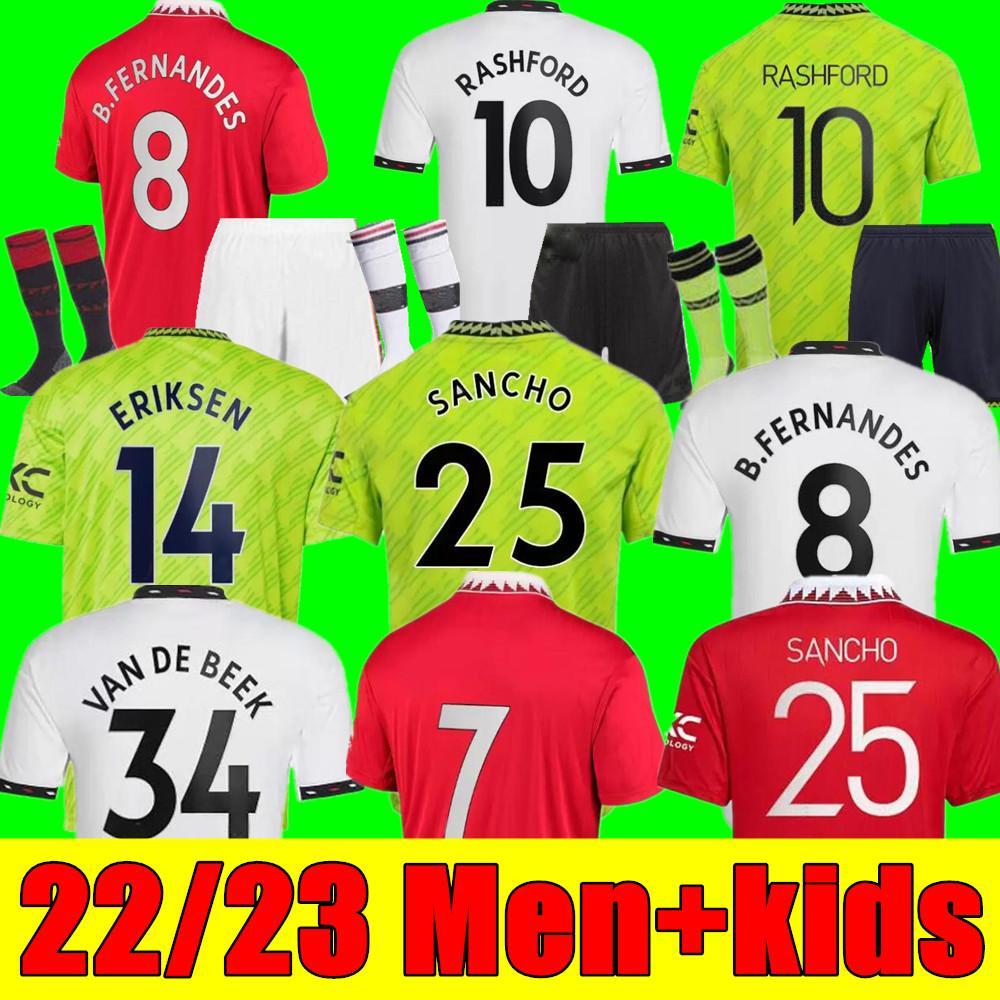 New 22 23 adult Man Men kids kit soccer jersey 2022 2023 SANCHO CAVANI UTD VAN DE BEEK MANCHESTER B. FERNANDES RASHFORD UNITEDS LINGARD foot, 22/23 women home
New 22 23 adult Man Men kids kit soccer jersey 2022 2023 SANCHO CAVANI UTD VAN DE BEEK MANCHESTER B. FERNANDES RASHFORD UNITEDS LINGARD foot, 22/23 women home