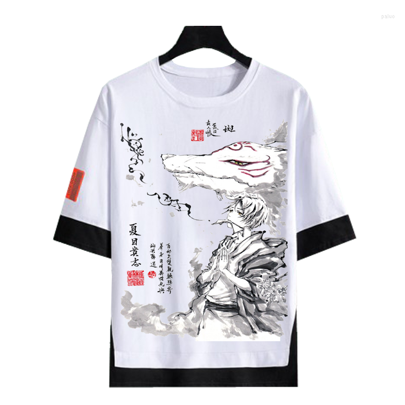 Men's T Shirts Natsume Yuujinchou Natsume's Book Of Friends T-shirt Cosplay Anime Ink Wash Painting Short Sleeve
Men's T Shirts Natsume Yuujinchou Natsume's Book Of Friends T-shirt Cosplay Anime Ink Wash Painting Short Sleeve