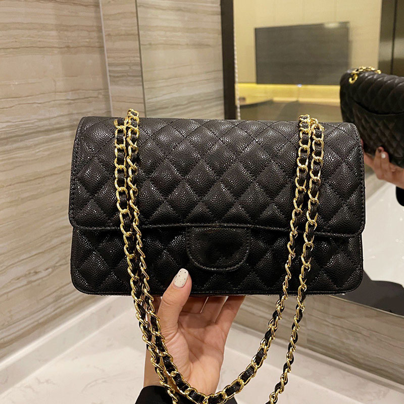 CC Bag Shoulder Bags Classic Double Flap Cavaiar Leather Quilted Bag Women Gold Metal Hardware Matelasse Chain Crossbody Shoulder Multi Poch, Box
CC Bag Shoulder Bags Classic Double Flap Cavaiar Leather Quilted Bag Women Gold Metal Hardware Matelasse Chain Crossbody Shoulder Multi Poch, Box