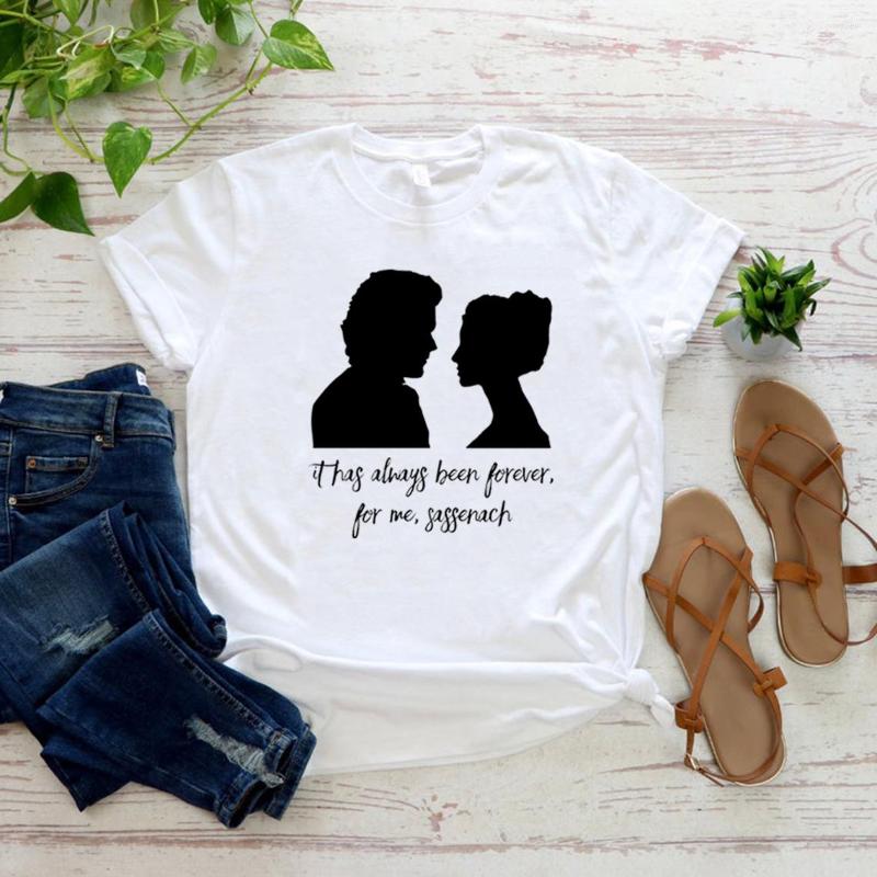 Women' T Shirts It Has Always Been Forever For Me Sassenach Shirt Outlander Book Series T-shirt Jamie Fraser Unisex Graphic Tee Tops, Black
Women' T Shirts It Has Always Been Forever For Me Sassenach Shirt Outlander Book Series T-shirt Jamie Fraser Unisex Graphic Tee Tops, Black