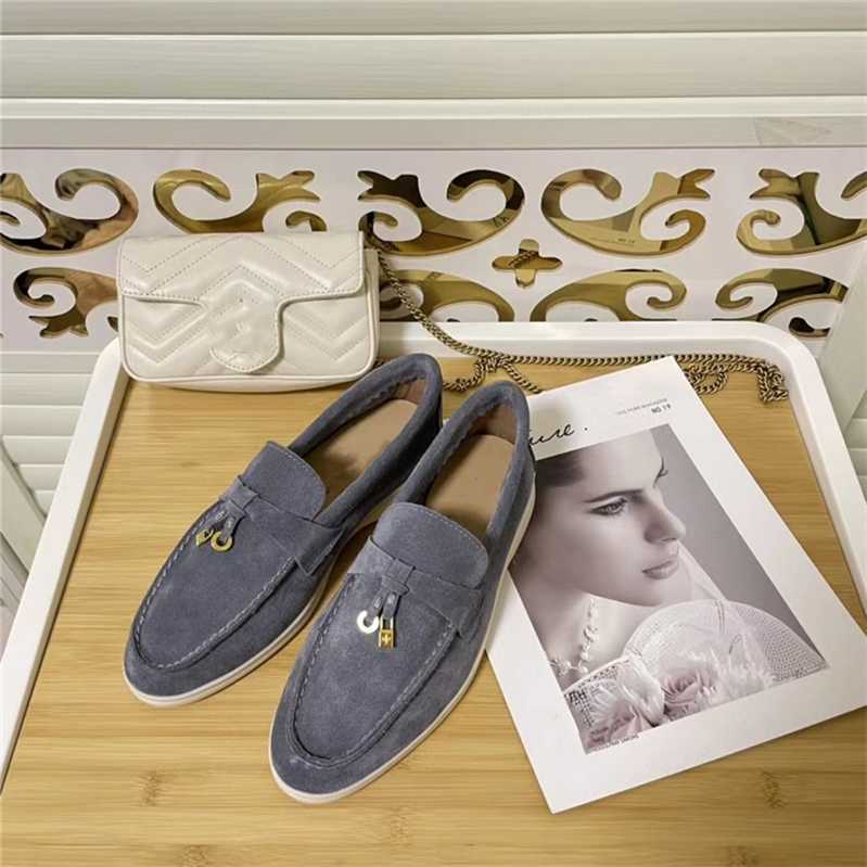 Italy Original Designer Shoes Rolopiana Spring Autumn New Suede Lucky Women's Versatile Leather Flat Bottom LP British Lovers Small Doudou, Apricot
Italy Original Designer Shoes Rolopiana Spring Autumn New Suede Lucky Women's Versatile Leather Flat Bottom LP British Lovers Small Doudou, Apricot