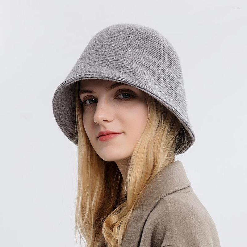 Berets Women Bucket Hat Knitted Polyester Bob Cap For Female Fisherman In Solid Color Adjustable Head Circumference YF0148, Black
Berets Women Bucket Hat Knitted Polyester Bob Cap For Female Fisherman In Solid Color Adjustable Head Circumference YF0148, Black