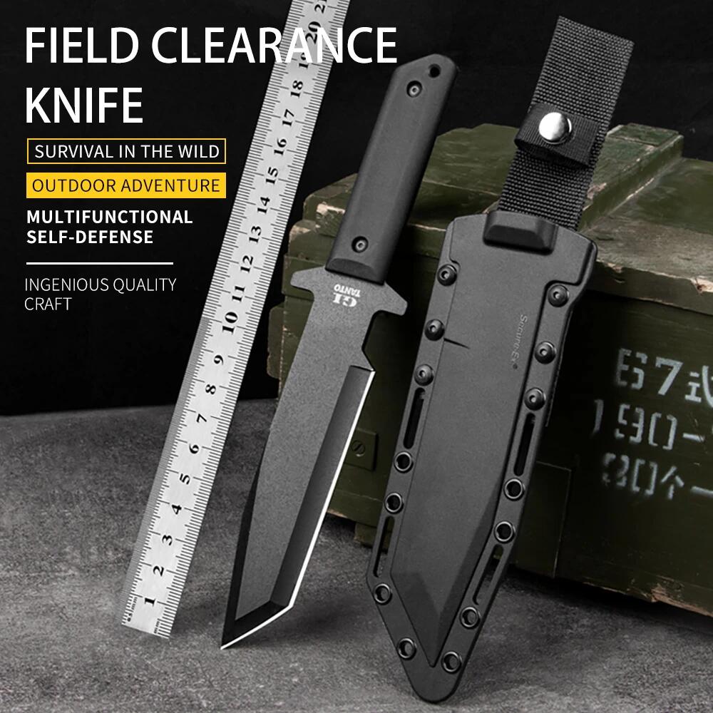 Cold Steel 80PGTK GI Knife Tanto Fixed 7" Carbon Steel Fixed Blade Kitchen Knives Rescue Utility EDC Tools
Cold Steel 80PGTK GI Knife Tanto Fixed 7" Carbon Steel Fixed Blade Kitchen Knives Rescue Utility EDC Tools