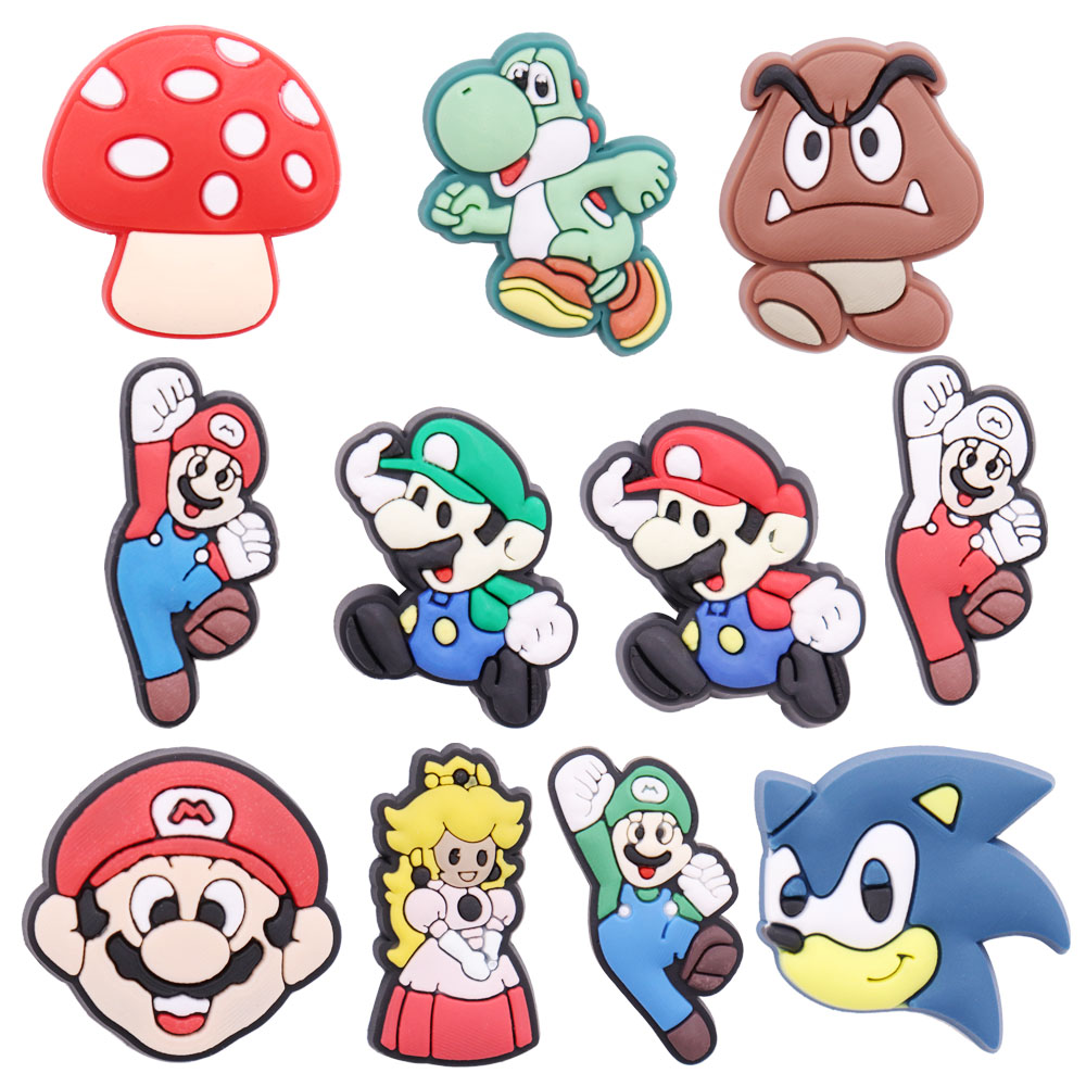 30Pcs Super Cool Game PVC Shoes Charm Shoe Decorations Buckle DIY Backpack Wristbands Shoes Croc Jibz Kids Toy Party Gift
30Pcs Super Cool Game PVC Shoes Charm Shoe Decorations Buckle DIY Backpack Wristbands Shoes Croc Jibz Kids Toy Party Gift