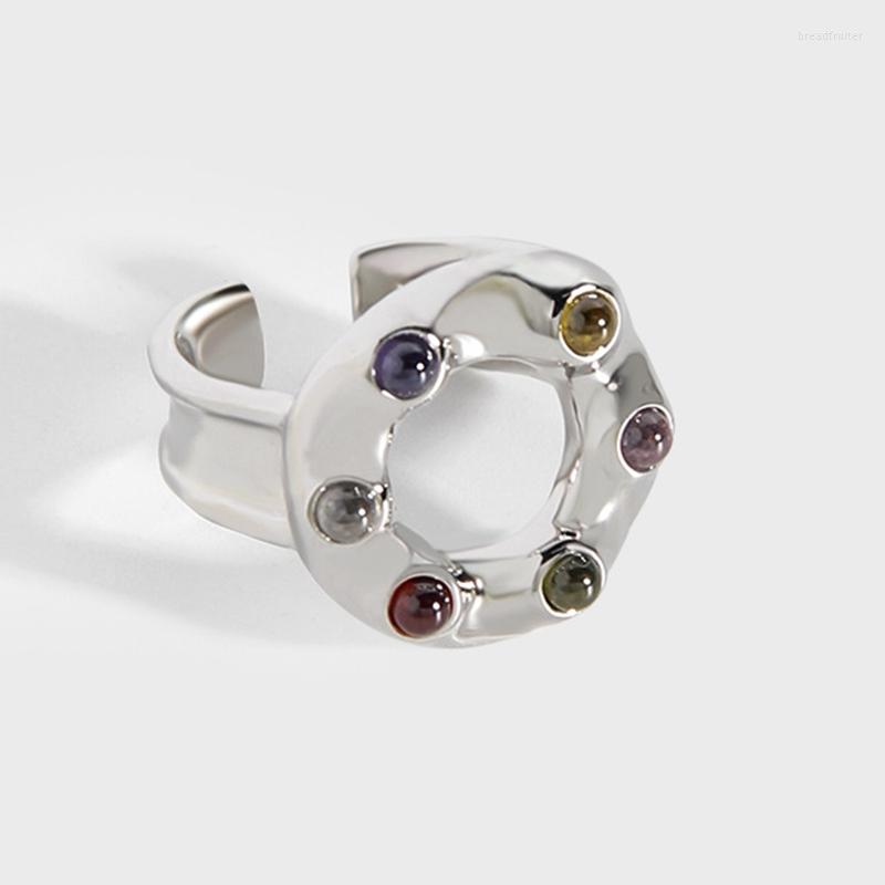 Cluster Rings Silvology 925 Sterling Silver Donuts Colorful Crystal Irregular Round Design Light Luxury For Women Birthday Jewelry
Cluster Rings Silvology 925 Sterling Silver Donuts Colorful Crystal Irregular Round Design Light Luxury For Women Birthday Jewelry