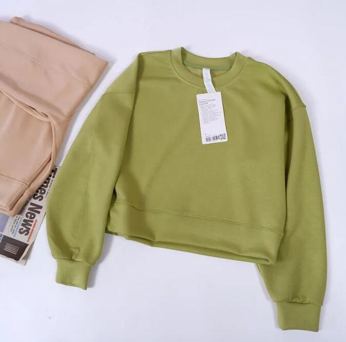 lululemen womens Yoga Outfit Sweatshirts Hoodie Loose Long Sleeve Crop Top Fitness Workout High Elasticity Crew Neck Sweatshirts Gym Runs, #6
lululemen womens Yoga Outfit Sweatshirts Hoodie Loose Long Sleeve Crop Top Fitness Workout High Elasticity Crew Neck Sweatshirts Gym Runs, #6