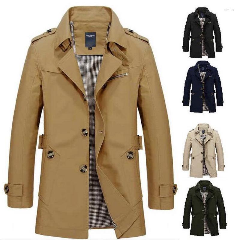 Men's Trench Coats Mens OverCoat Casual Lapel Jacket Windbreaker Male Outdoor Cotton Men, Black
Men's Trench Coats Mens OverCoat Casual Lapel Jacket Windbreaker Male Outdoor Cotton Men, Black