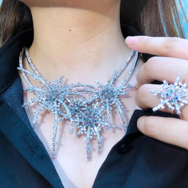 Necklace Earrings Set Missvikki Original Chic Style 4PCS Bracelet Ring Gorgeous Luxury Dubai For Women Wedding Bridal, Picture shown
Necklace Earrings Set Missvikki Original Chic Style 4PCS Bracelet Ring Gorgeous Luxury Dubai For Women Wedding Bridal, Picture shown
