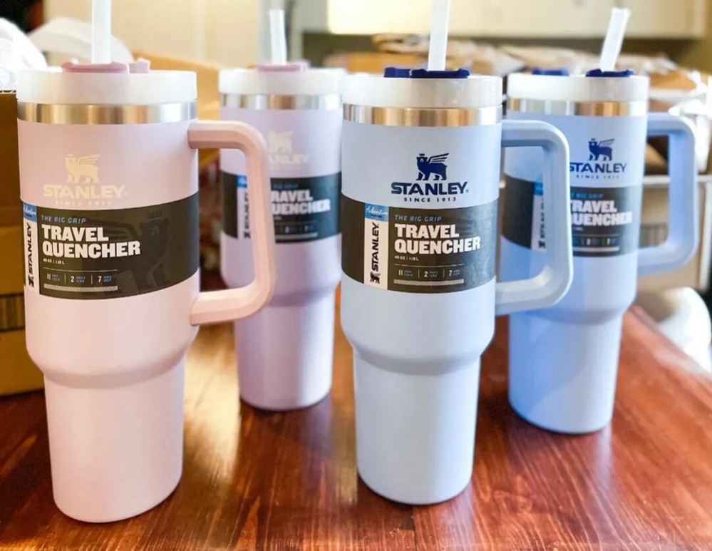 40oz Stanley Mugs Tumbler With Handle Insulated Stainless Steel Tumbler With Lids Straws Coffee Big Capacity Car Termos Cups with Logo FY5544, White
40oz Stanley Mugs Tumbler With Handle Insulated Stainless Steel Tumbler With Lids Straws Coffee Big Capacity Car Termos Cups with Logo FY5544, White