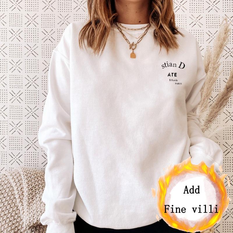 Women' Hoodies High-quality Simple Style Letter Print Thermal Sweatshirts Men/women Autumn Winter Plush/ Thicken Casual Loose Hoodie Tops, Brown
Women' Hoodies High-quality Simple Style Letter Print Thermal Sweatshirts Men/women Autumn Winter Plush/ Thicken Casual Loose Hoodie Tops, Brown
