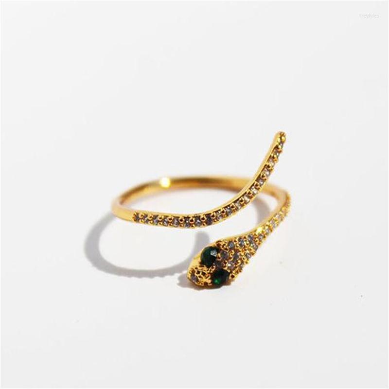 Cluster Rings Retro Mother Emerald Micro-Inlaid Zircon Snake-Shaped Ins Trendy Fashionable Stacked Ring Female
Cluster Rings Retro Mother Emerald Micro-Inlaid Zircon Snake-Shaped Ins Trendy Fashionable Stacked Ring Female