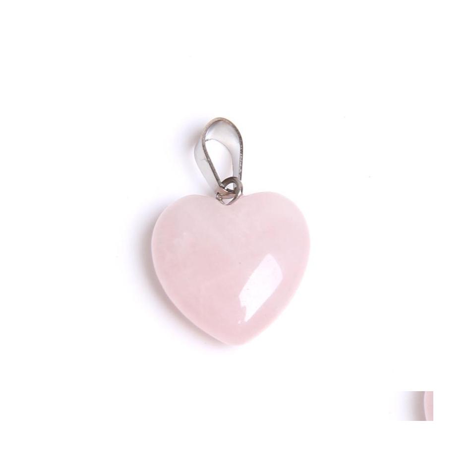Charms Heart Shape Natural Stone Pendants For Diy Necklace Earrings Jewelry Making Drop Delivery Findings Components Dhk5B
Charms Heart Shape Natural Stone Pendants For Diy Necklace Earrings Jewelry Making Drop Delivery Findings Components Dhk5B