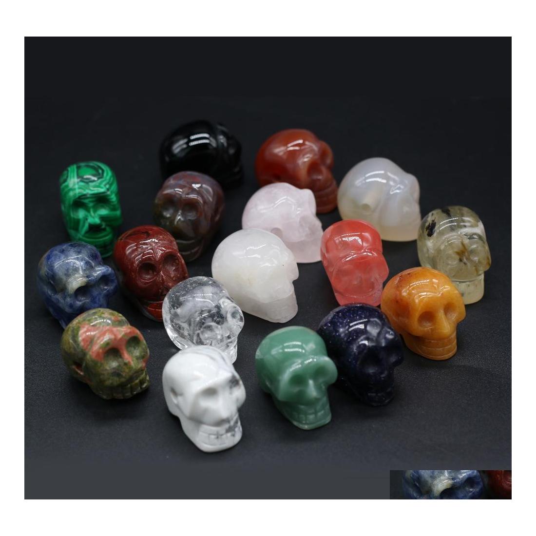 Stone 20X30X25Mm Crystal Skl Figurine Carved Skeleton Statue Reiki Healing Energy Gemstone Ornaments Home Decor Halloween Gift Vipje Dh8Xn
Stone 20X30X25Mm Crystal Skl Figurine Carved Skeleton Statue Reiki Healing Energy Gemstone Ornaments Home Decor Halloween Gift Vipje Dh8Xn