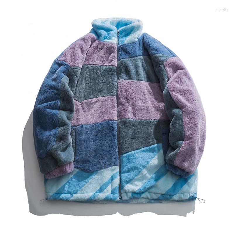 Men's Jackets Harakuju Lambswool Fleece Casual Autumn Winter Fuzzy Zipper Ouitwear Coats For Male Loose Fit, Blue
Men's Jackets Harakuju Lambswool Fleece Casual Autumn Winter Fuzzy Zipper Ouitwear Coats For Male Loose Fit, Blue