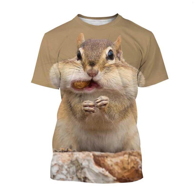 Men's T Shirts Summer Cute Squirrel Pattern 3d Men And Women T-shirt Fashion Trend Casual J Street Style Breathable Lightweight Tops., Ss-6
Men's T Shirts Summer Cute Squirrel Pattern 3d Men And Women T-shirt Fashion Trend Casual J Street Style Breathable Lightweight Tops., Ss-6