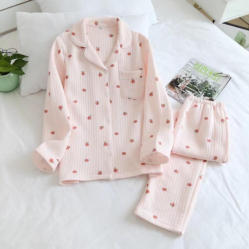 Women's Sleepwear Spring Autumn Women Cute Pajamas Set Female Warm Cotton Mujer Pijama Conjuntos Home Clothes Suit Pyjama Femme Ensemble, Pink
Women's Sleepwear Spring Autumn Women Cute Pajamas Set Female Warm Cotton Mujer Pijama Conjuntos Home Clothes Suit Pyjama Femme Ensemble, Pink
