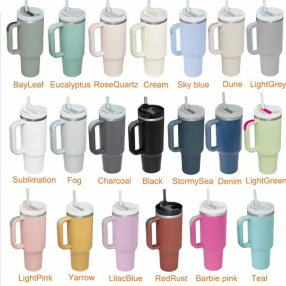 Vacuum Insulated Stainless Steel 40 Oz Tumbler with Handle and Straw Adventure Quencher Travel 40oz Car Cup GG0310
Vacuum Insulated Stainless Steel 40 Oz Tumbler with Handle and Straw Adventure Quencher Travel 40oz Car Cup GG0310