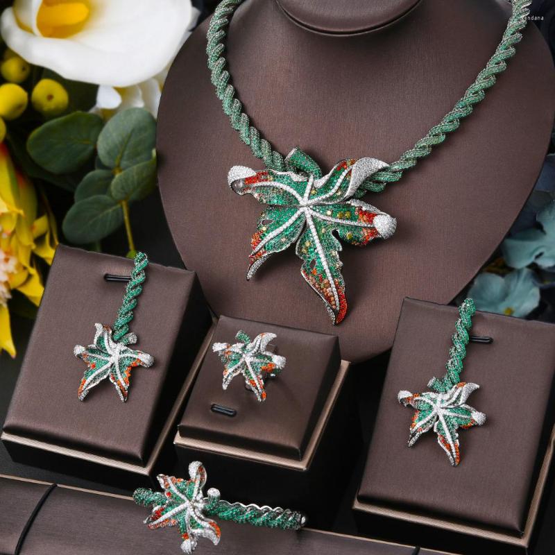 Necklace Earrings Set Luxury Big Bangle Earring Ring Jewelry 4PCS Full Cubic Zirconia Brides Wedding Jewellery, Picture shown
Necklace Earrings Set Luxury Big Bangle Earring Ring Jewelry 4PCS Full Cubic Zirconia Brides Wedding Jewellery, Picture shown
