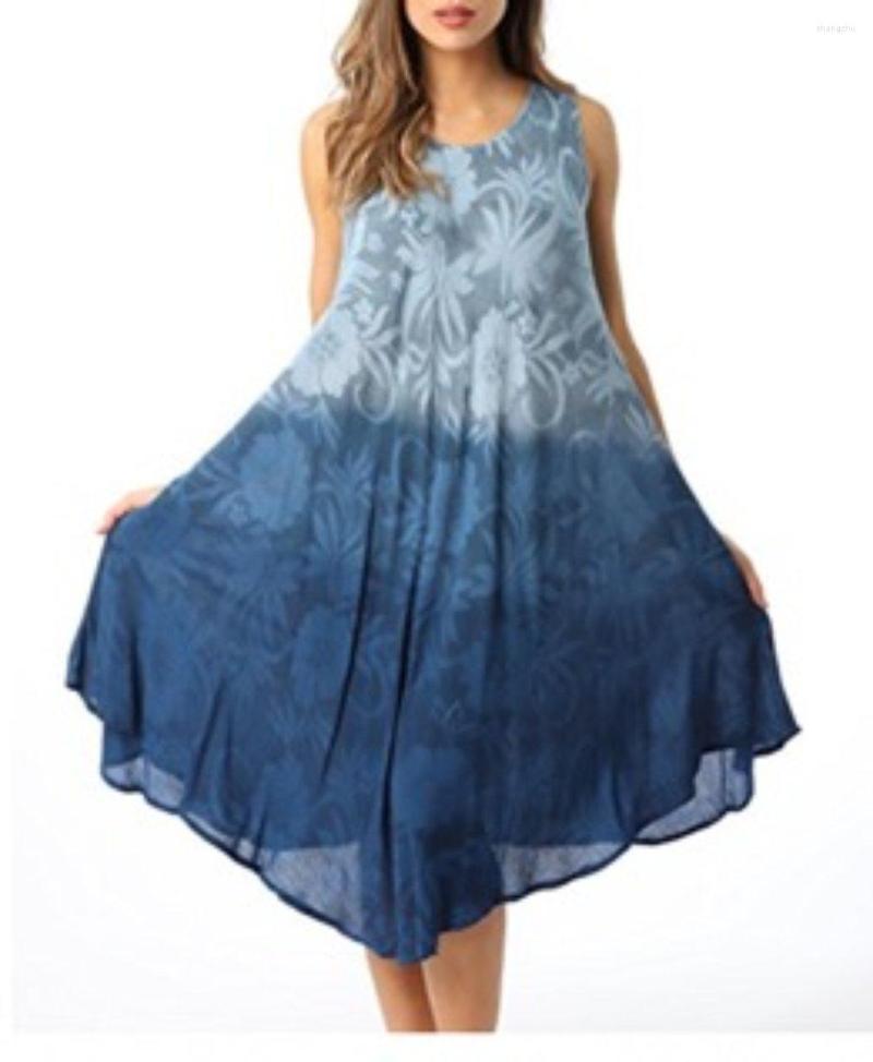 Casual Dresses Summer Women Dress 3/4 Sleeve O-Neck Floral Printed Loose Middle-waisted Elegant Female Clothing, Dark grey
Casual Dresses Summer Women Dress 3/4 Sleeve O-Neck Floral Printed Loose Middle-waisted Elegant Female Clothing, Dark grey