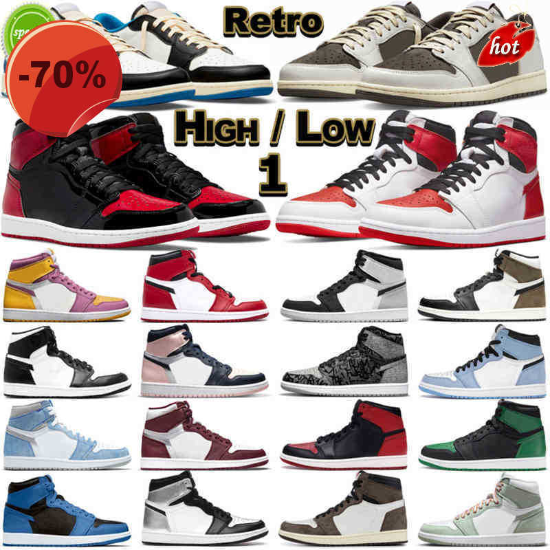 Sandals Sandals Shoes Basketball 1 Retro High OG Low Men Women 1s Reverse Mocha Patent Bred Yellow Toe University, 42
Sandals Sandals Shoes Basketball 1 Retro High OG Low Men Women 1s Reverse Mocha Patent Bred Yellow Toe University, 42