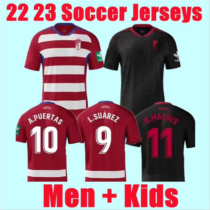 22/23 Granada CF L.SUAREZ soccer jerseys 2022 2023 ABRAM A.PUERTAS D.MACHIS football shirt MONCHU M.MILLA DOMINGOS D. HERRERA C.NEVA BACCA camiseta futbol SORO Men kids kit, Adult 2 
22/23 Granada CF L.SUAREZ soccer jerseys 2022 2023 ABRAM A.PUERTAS D.MACHIS football shirt MONCHU M.MILLA DOMINGOS D. HERRERA C.NEVA BACCA camiseta futbol SORO Men kids kit, Adult 2