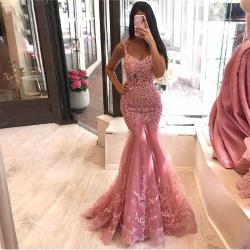 Party Dresses Sexy African Lace Mermaid Prom Dresses For Black Women Sweetheart Floor Length Illusion Pearls Evening Party Gown Robe De Soiree 230217