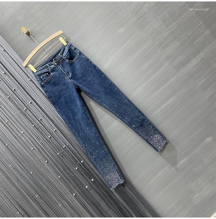 Women's Jeans Cropped Rhinestone Women 2023 Spring Autumn High Waist Slim Fit Stretch Pencil Denim Pants Female Long Trousers Streetwear, Black
Women's Jeans Cropped Rhinestone Women 2023 Spring Autumn High Waist Slim Fit Stretch Pencil Denim Pants Female Long Trousers Streetwear, Black