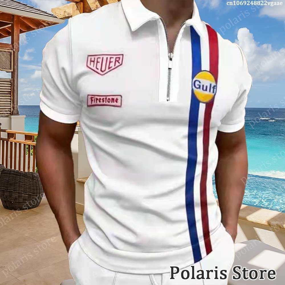 Men's Polos Gulf Racing Polo Shirt 230217