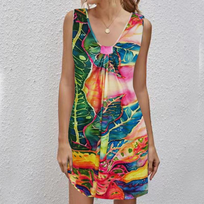Casual Dresses Summer For Women Beach Floral Shirt Dress Sleeveless Pockets Loose Tank, Navy
Casual Dresses Summer For Women Beach Floral Shirt Dress Sleeveless Pockets Loose Tank, Navy
