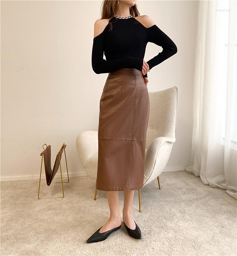 Women's Sweaters Autumn Winter 2023 Sexy Off-shoulder Knitted Top Long Sleeve Black White Solid Ladies Korean Clothes Sweater Pullovers
Women's Sweaters Autumn Winter 2023 Sexy Off-shoulder Knitted Top Long Sleeve Black White Solid Ladies Korean Clothes Sweater Pullovers