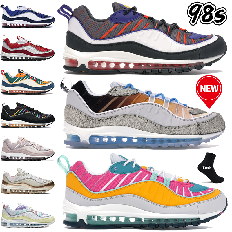 Fashion 98s mens running shoes Gunsmoke Team Orange easter multi-color Gundam La Mezcla Barely Rose black oil grey Raptors Pastels men women designer sneakers, 17 36-39 violet ash
Fashion 98s mens running shoes Gunsmoke Team Orange easter multi-color Gundam La Mezcla Barely Rose black oil grey Raptors Pastels men women designer sneakers, 17 36-39 violet ash