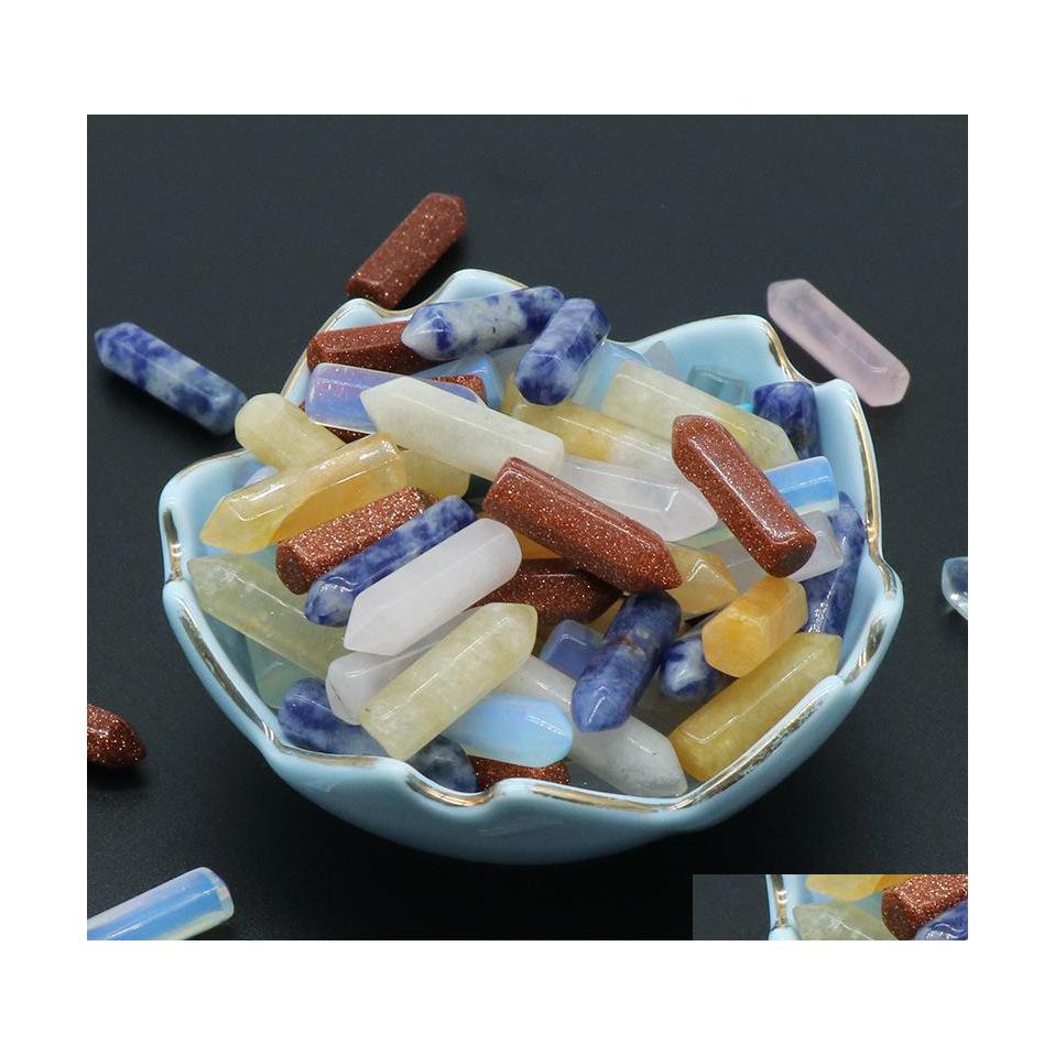 Stone Natural Hexagon Prism Charms Rose Quartz Tigers Eye Opal Pendant Accessories Chakras Gem Fit Earrings Necklace Making Drop Del Dhs8P
Stone Natural Hexagon Prism Charms Rose Quartz Tigers Eye Opal Pendant Accessories Chakras Gem Fit Earrings Necklace Making Drop Del Dhs8P