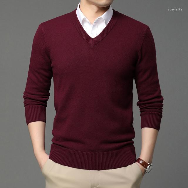 Men's Sweaters 2023 High Quality Fashion Brand Black For Autum Winter Casual Jumper Men Clothes Woolen Knit Pullover V Neck Sweater
Men's Sweaters 2023 High Quality Fashion Brand Black For Autum Winter Casual Jumper Men Clothes Woolen Knit Pullover V Neck Sweater