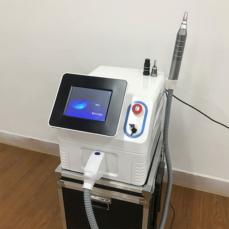 2023 Laser 532nm 785nm 1064nm New Laser For Tattoo Removal Skin Whitening Remove Freckle Removal Laser Machine