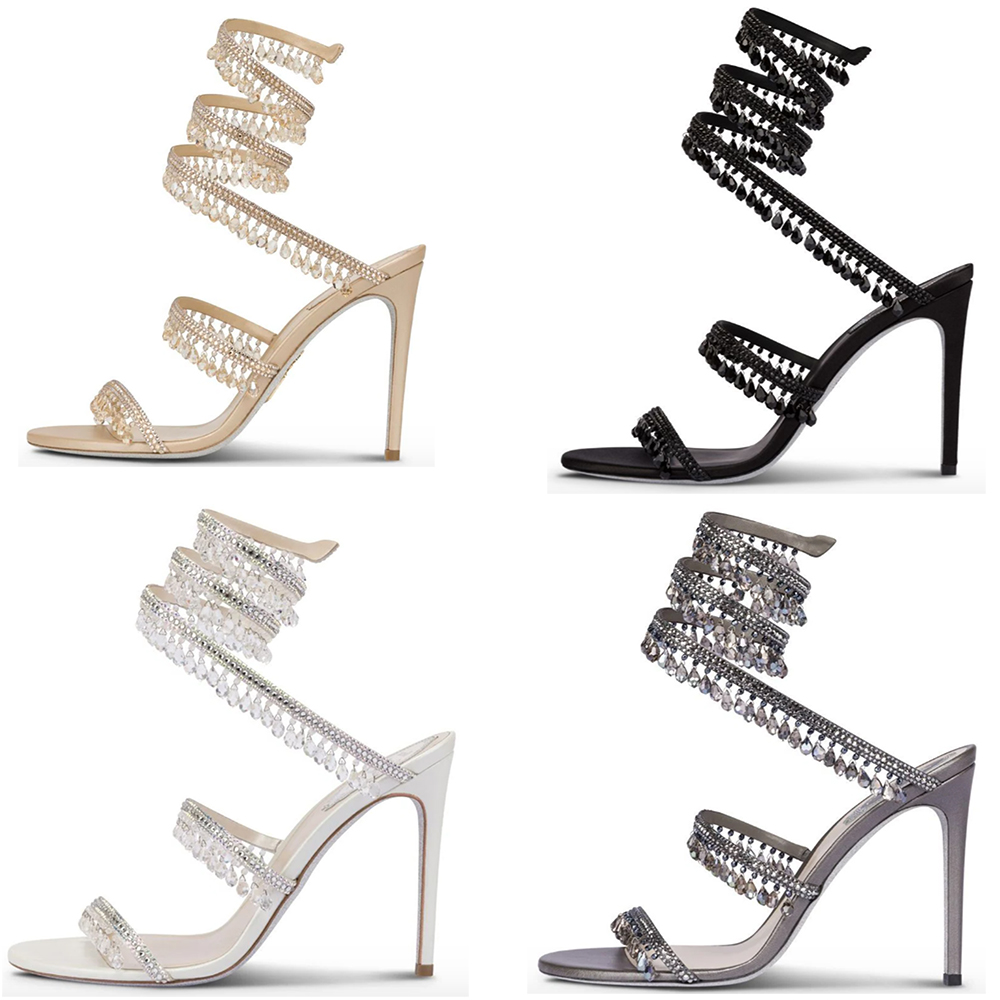 Chandelier Beige Crystal Sandals Rene Caovilla Cleo 95mm Elegant evening sandals Rhinestone-encrusted Snake Strass Stiletto Heel Designer Party dress shoes, 21#
Chandelier Beige Crystal Sandals Rene Caovilla Cleo 95mm Elegant evening sandals Rhinestone-encrusted Snake Strass Stiletto Heel Designer Party dress shoes, 21#