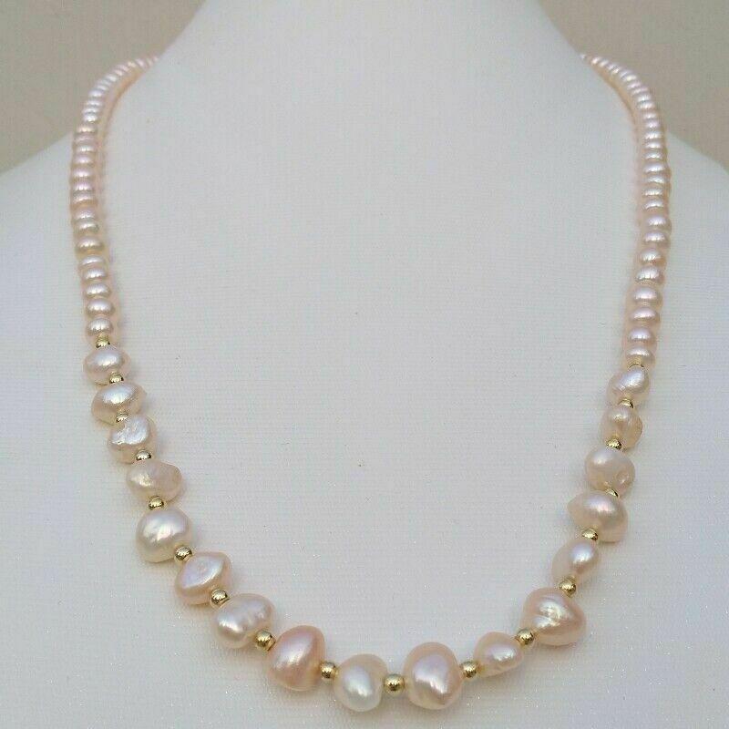 Chains Gorgeous South Sea Natural Gold Pink Pearl Baroque Necklace 20inchChains
Chains Gorgeous South Sea Natural Gold Pink Pearl Baroque Necklace 20inchChains