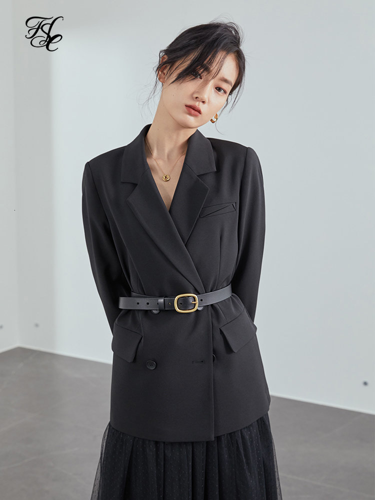 Womens Suits Blazers FSLE Office Ladies Casual White Women Spring Black Oversized Jacket Female Elegant Business Short Green Coat 230216 
Womens Suits Blazers FSLE Office Ladies Casual White Women Spring Black Oversized Jacket Female Elegant Business Short Green Coat 230216