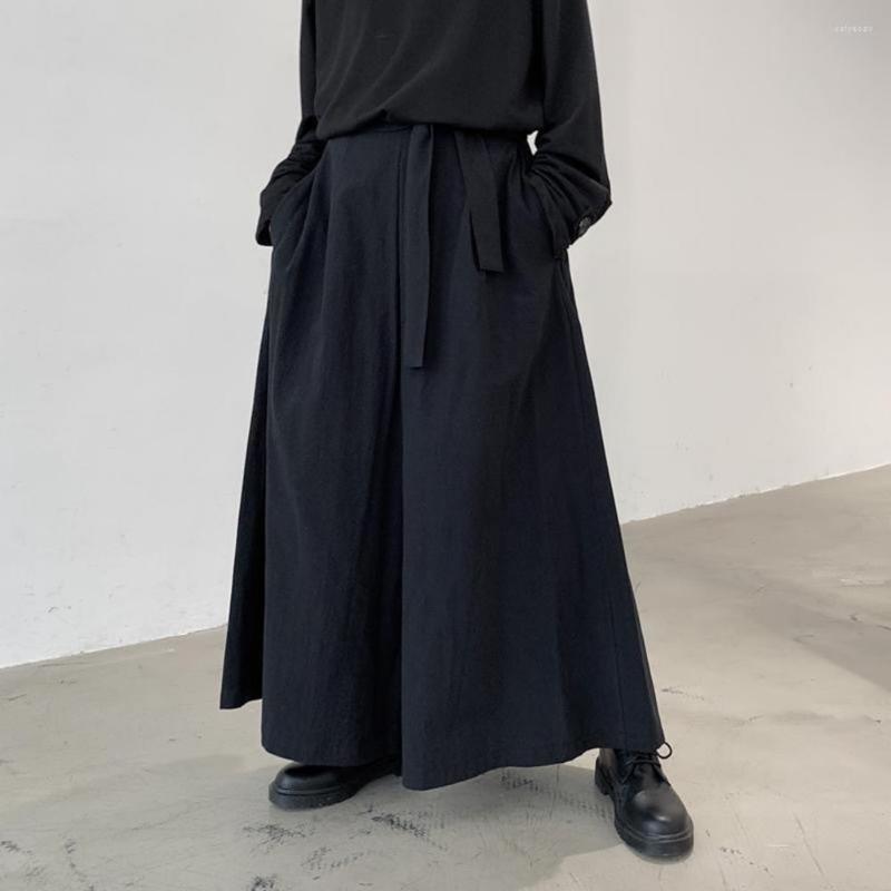 Men's Pants Men Trousers Solid Color Spring Pure Autumn, Black