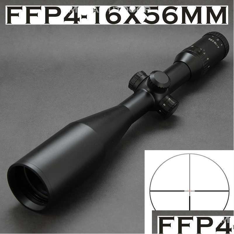 Scopes Hunting Turret Ffp 416X56Mm Rifle Scope 30Mm 1 25 Inch Tube Ring 1/4 Moa For Drop Delivery 202 Nd, As show
Scopes Hunting Turret Ffp 416X56Mm Rifle Scope 30Mm 1 25 Inch Tube Ring 1/4 Moa For Drop Delivery 202 Nd, As show