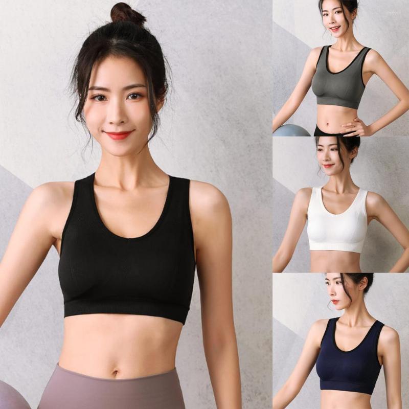 Camisoles & Tanks Women's Sports Bra Strappy Back Bras U Collar Resistant Solid Color Medium Gym Training Workout Yoga Underwear, Black
Camisoles & Tanks Women's Sports Bra Strappy Back Bras U Collar Resistant Solid Color Medium Gym Training Workout Yoga Underwear, Black